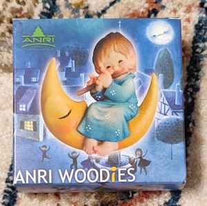 NWT Anri Woodies Christmas Ornament